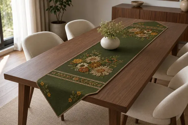مفرش طاولة الأقحوان